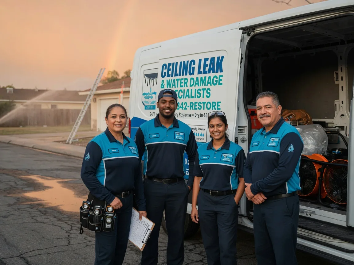 Ceiling Leak Cleanup company in Westfield, VT